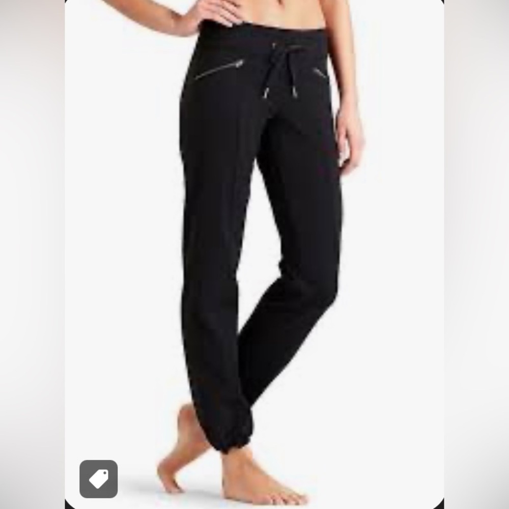 Black Athleta Metro Slouch Pants